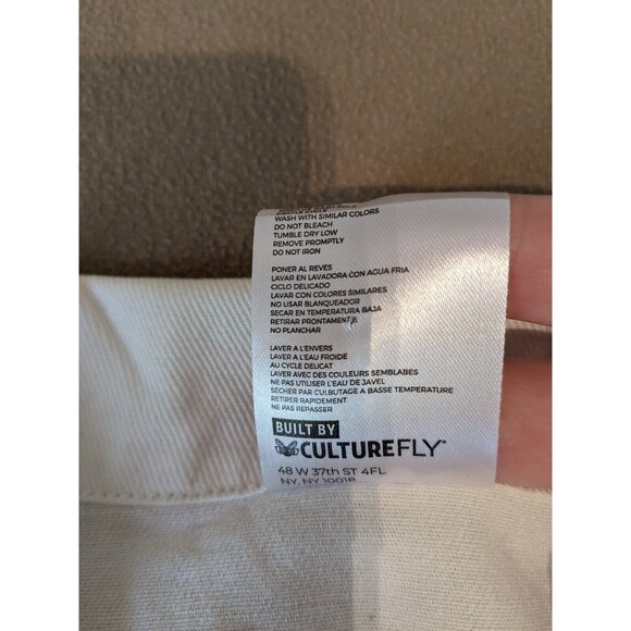 New Ladies Pusheen White Lightweight Jacket Size XL - Picture 5 of 6